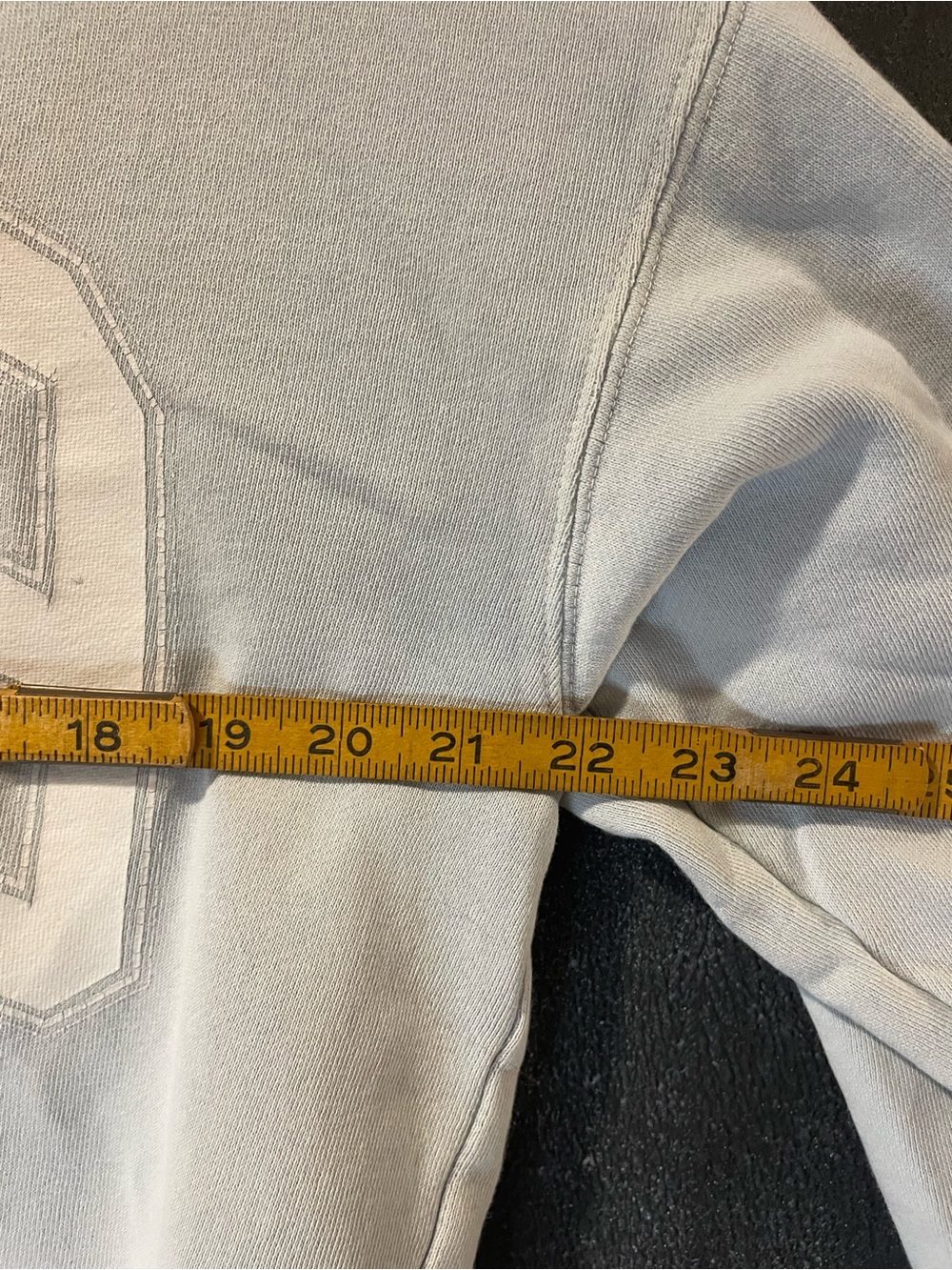 Taylor Swift 1989 Gray Oversized Crewneck Sweatshirt Size Medium - Picture 4 of 9
